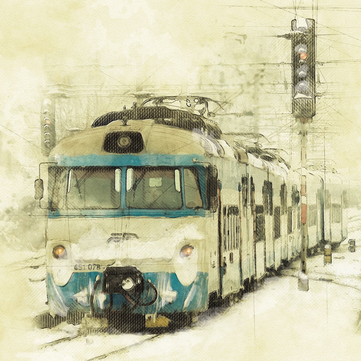 POZOR VLAK KALENDÁŘ